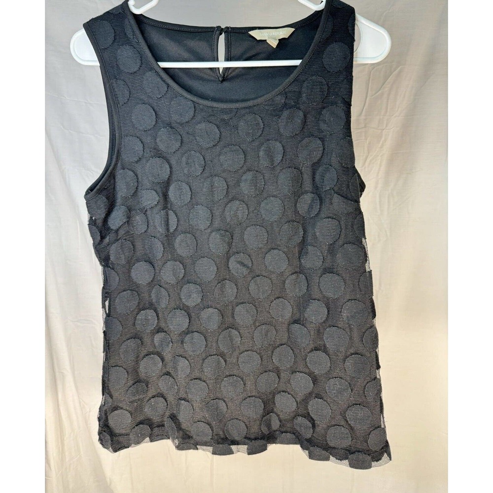 Banana Republic Tank Top Women's Medium Black Sleeveless Shirt